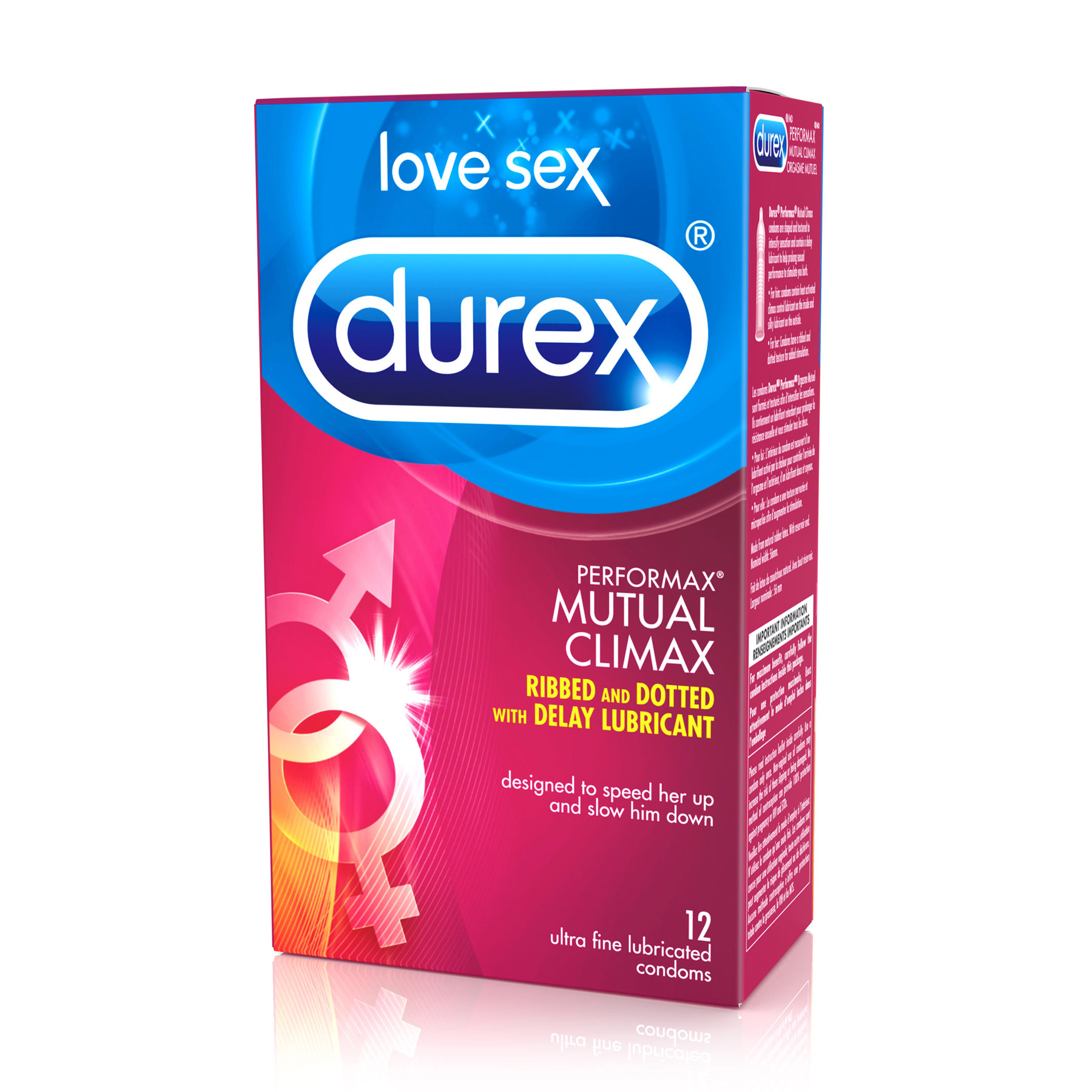 DUREX Performax Mutual Climax Lubricated Condoms Canada